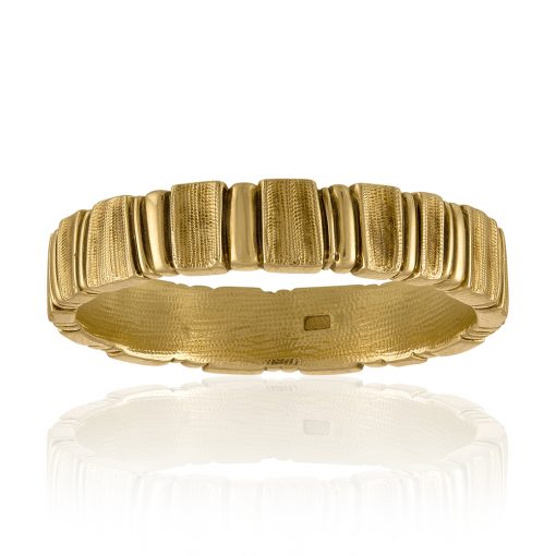 Alex Sepkus: 'Keystone' Men's Wedding Band - Image 2