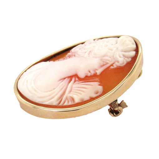 Vintage Cameo Pin Pendant - Image 4