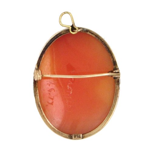 Vintage Cameo Pin Pendant - Image 5