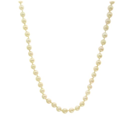 Opera Length Cultured Pearl Necklace - Image 2