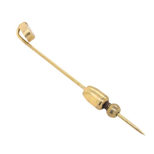 Oval Diamond Antique Stickpin - Image 4