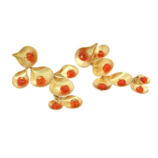 Enric Majoral: Vida Fire Opal Earrings - Image 4