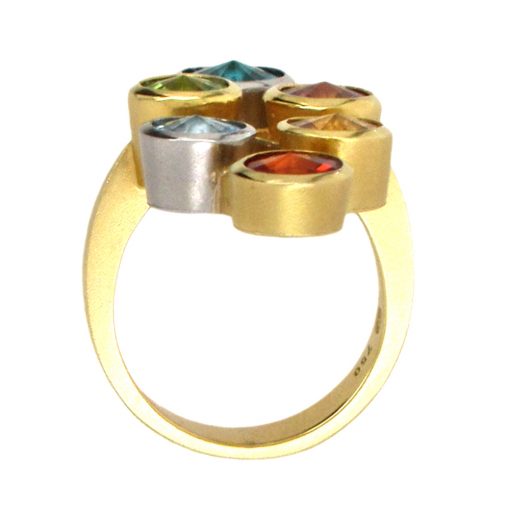 Atelier Munsteiner:  Spirit Sun Cut Gemstone Ring - Image 4