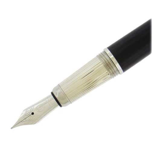 Louis Cartier Solid Ebony Fountain Pen - Image 4