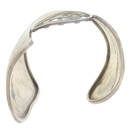 Vintage Sterling Silver Cuff Bracelet - Image 5