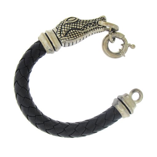 Bruce Cabot: Alligator & Leather Bracelet - Image 2