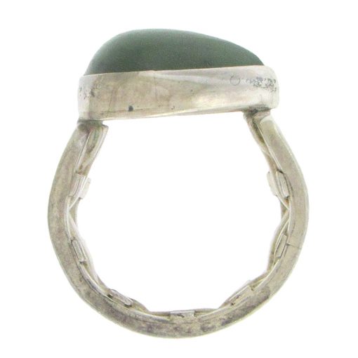 Nephrite Jade Vintage Ring - Image 4