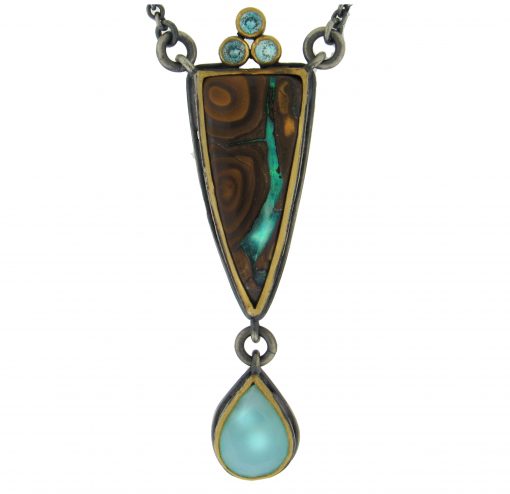 Michael Jensen: Matrix Opal Necklace