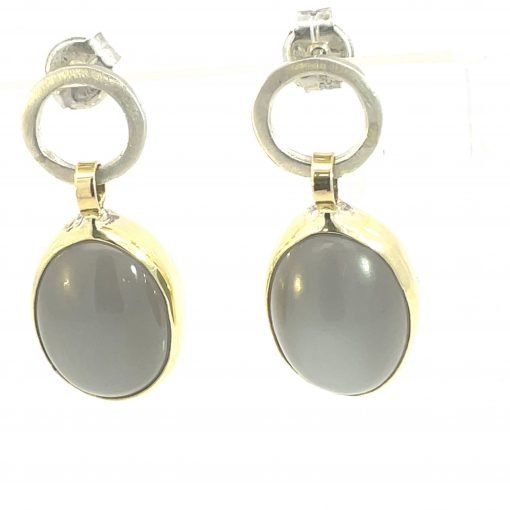 Margoni Studio: Moonstone Drop Earrings - Image 3