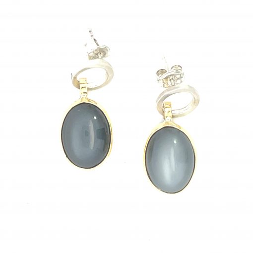 Margoni Studio: Moonstone Drop Earrings - Image 5