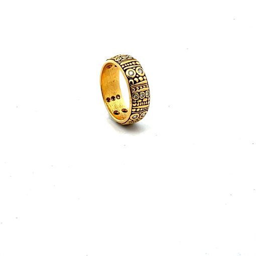 Alex Sepkus: Carved Diamond Band - Image 5