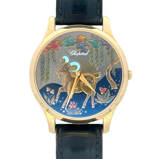 18K Rose Chopard 'Aries' Automatic Wristwatch - Image 5