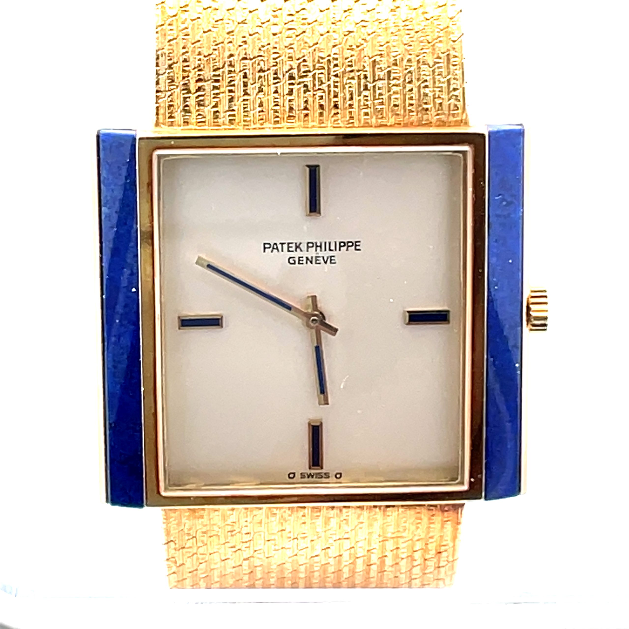 18K Lapis Patek Philippe Ref. 3578 1 Bracelet Watch Aaron Faber